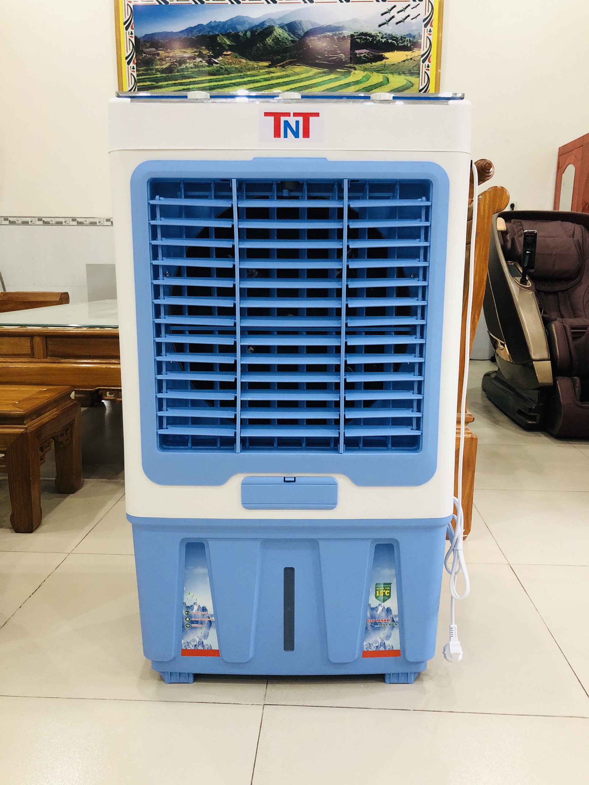Máy Làm Mát TNT L60D ( Màu Xanh ) ( 60 Lít )