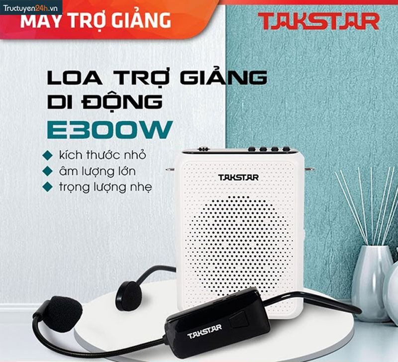  Loa trợ giảng không giây takstar E300W 34