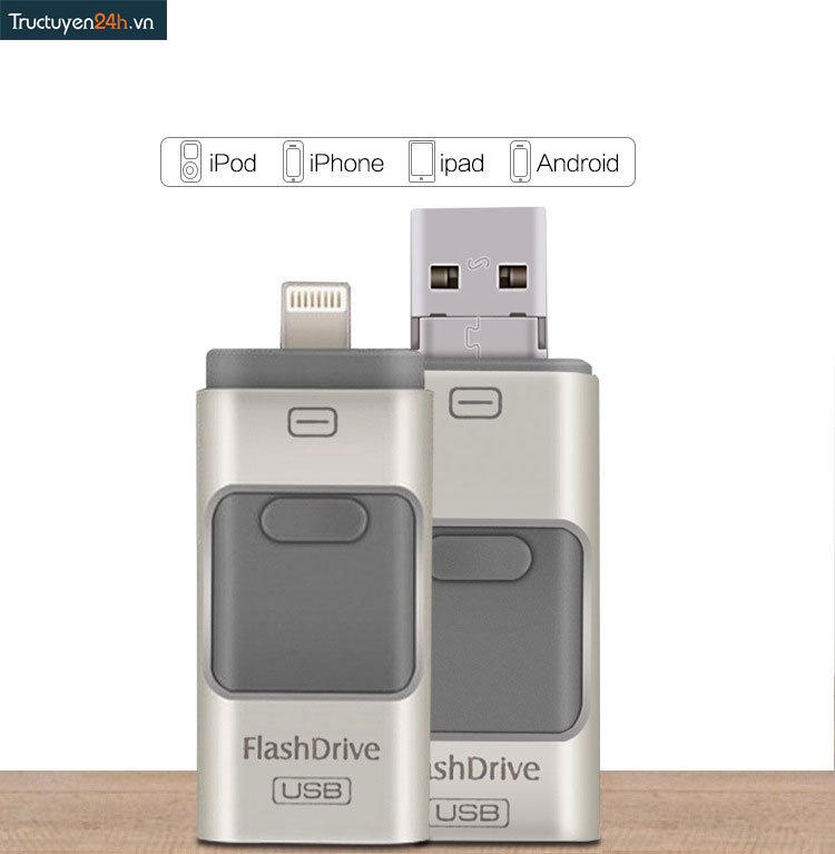 Ổ Cứng Di Động Flash Drive 64GB Dành Cho Iphone-3