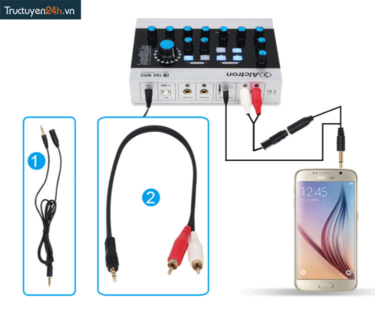 Sound Card Alctron U16K MKII-5