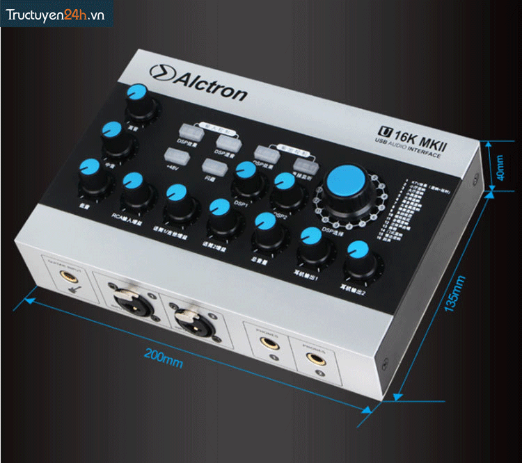 Sound Card Alctron U16K MKII-4