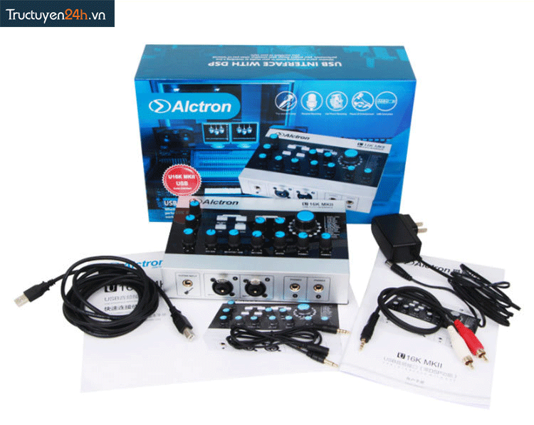 Sound Card Alctron U16K MKII-7