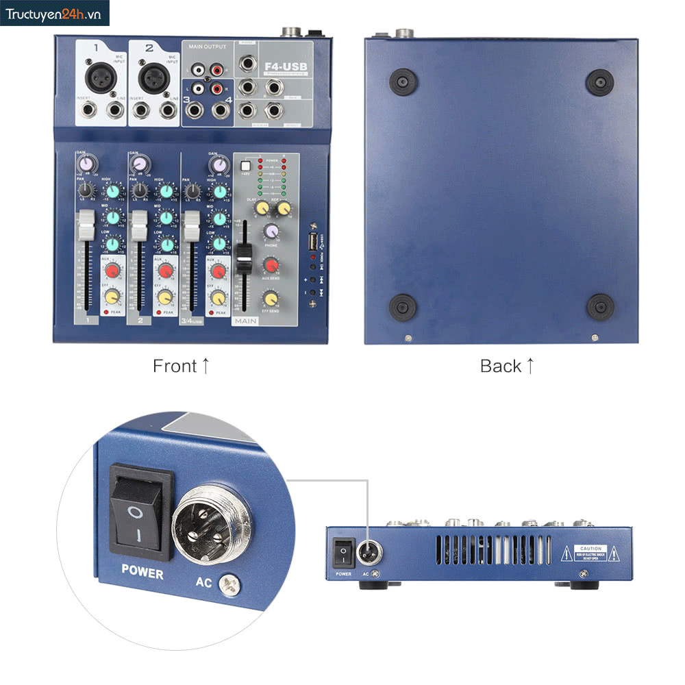 Mixer F4-USB-3