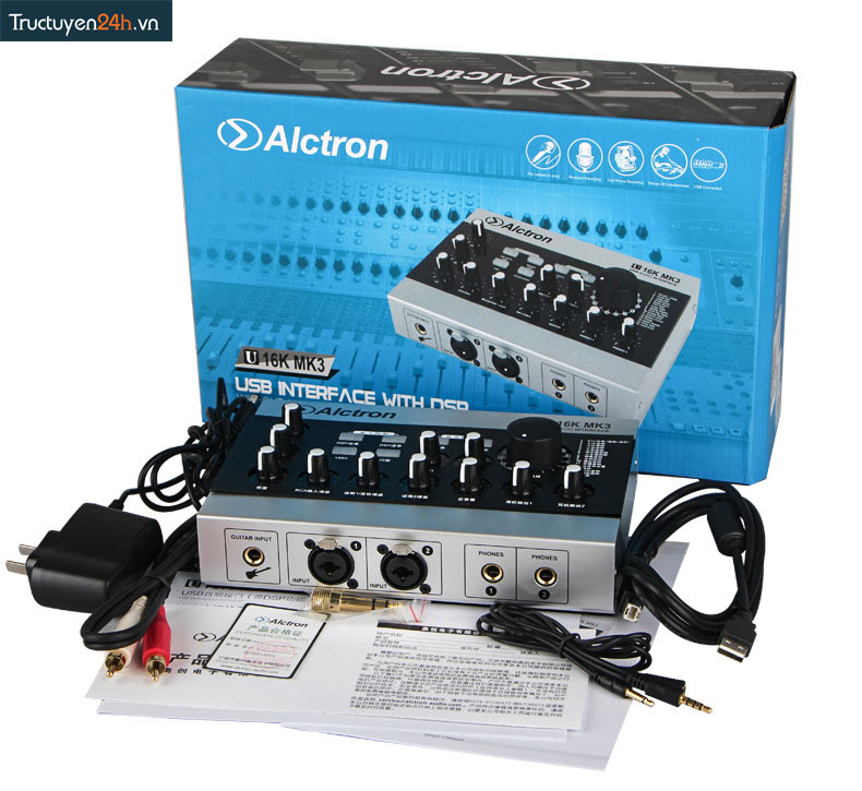 Sound Card  Alctron U16K MK 3-10