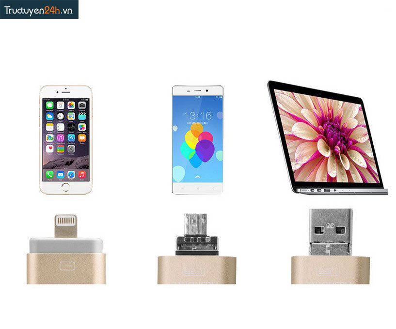 Ổ Cứng Di Động Flash Drive 64GB Dành Cho Iphone-4