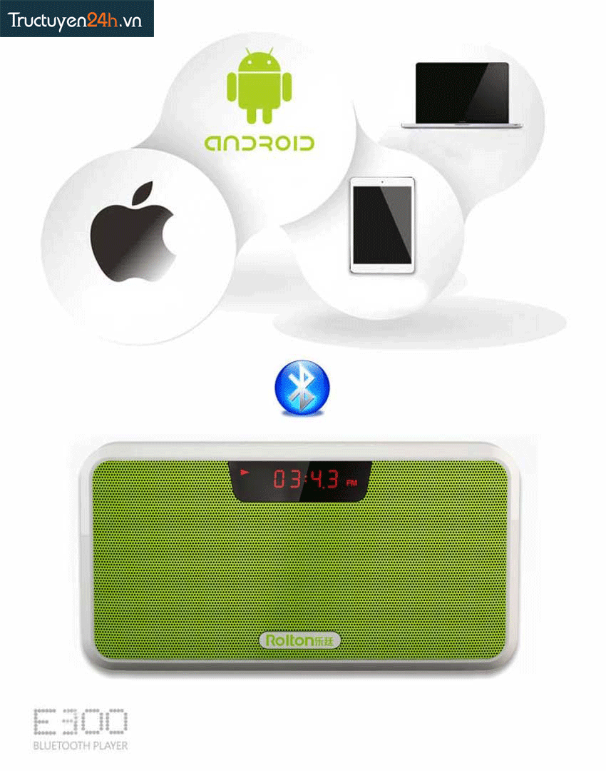 Loa bluetooth Rolton E300-2