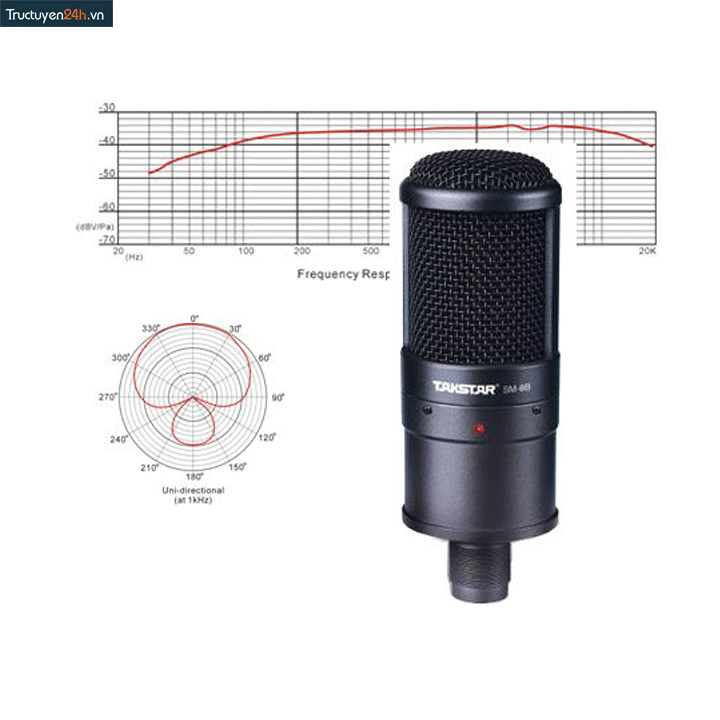 Micro thu âm Takstar SM-8B-3