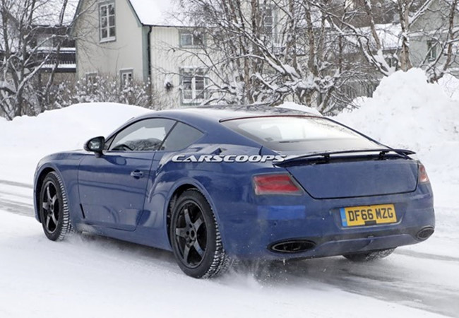 Bentley Continental GT 2018 lộ diện trên đường thử nghiệm Bentley Continental GT 2018 lộ diện trên đường thử nghiệm