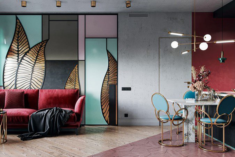 Phong cách thiết kế nội thất văn phòng Art Decor