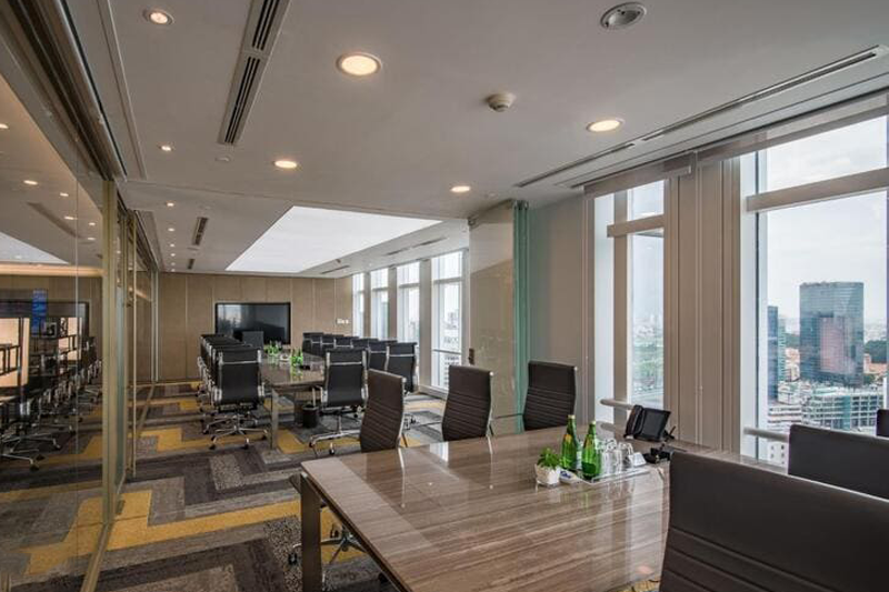 Mẫu văn phòng làm việc hiện đại dưới 100m2