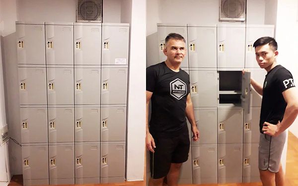 tủ locker phòng gym