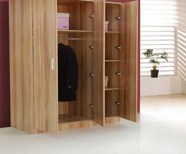 Tủ quần áo 1m6  bằng gỗ công nghiệp