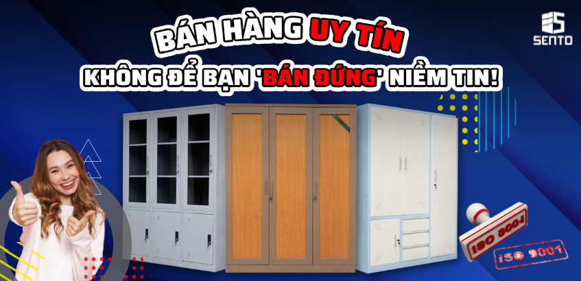 Nội Thất SENTO cung cấp tủ sắt tủ locker, tủ hồ sơ, tủ quần áo, tủ giày dép