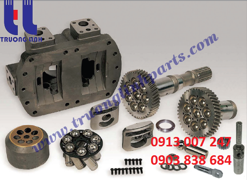 Các loại phụ tùng bơm thủy lực rất dễ hư hỏng trong quá trình làm việc