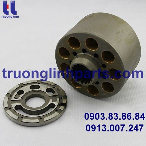 Xy lanh – mặt chà trong hệ thống thủy lực máy xúc đào