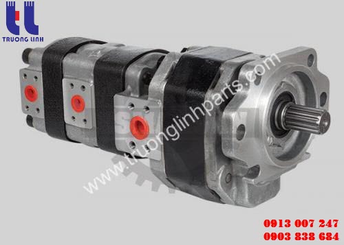 Bơm thủy lực kawasaki bánh răng được thiết kế mạnh mẽ, khỏe khoắn