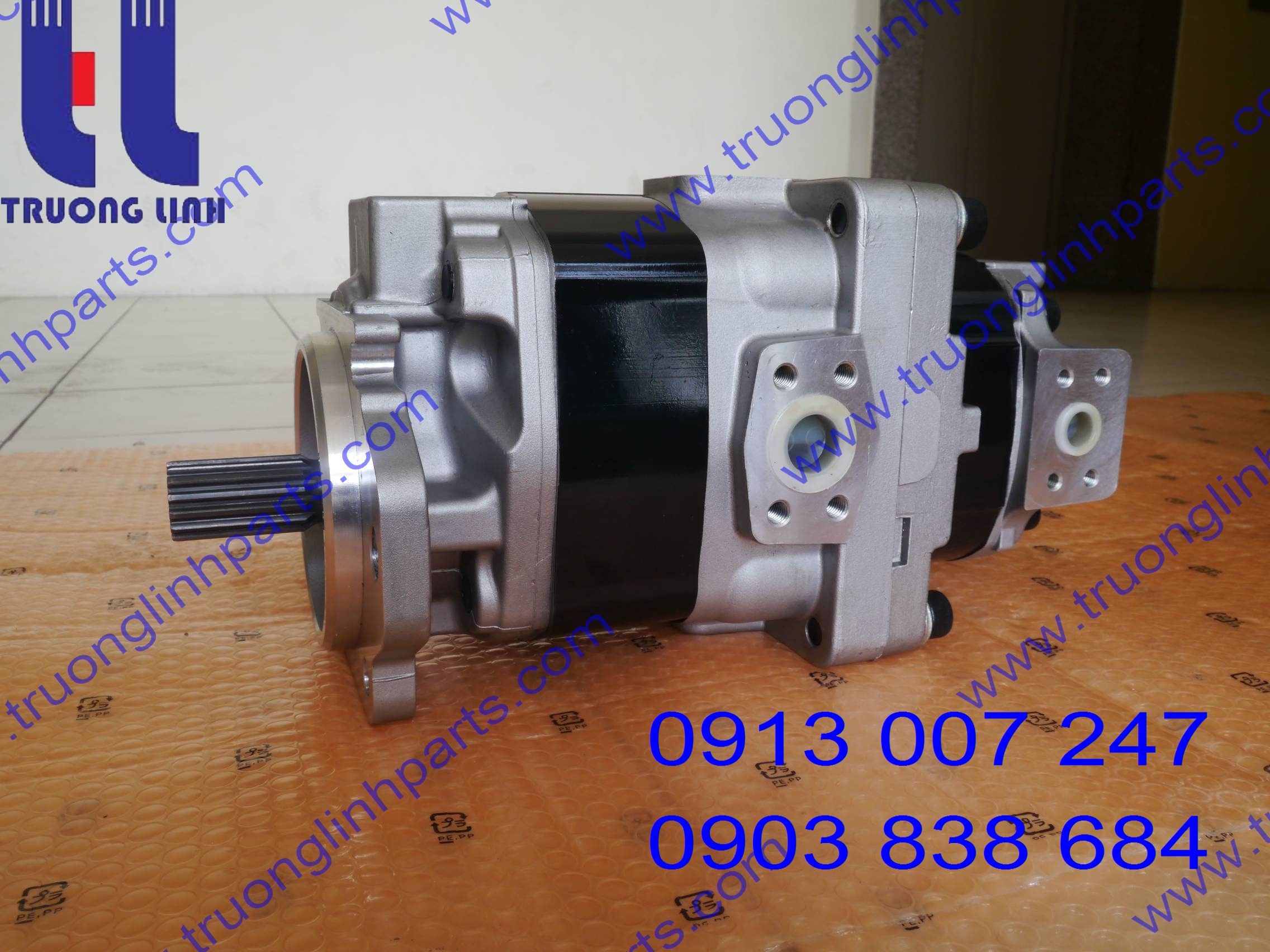hydraulic pump Bánh Răng Xe Wheel Loader Kawasaki
