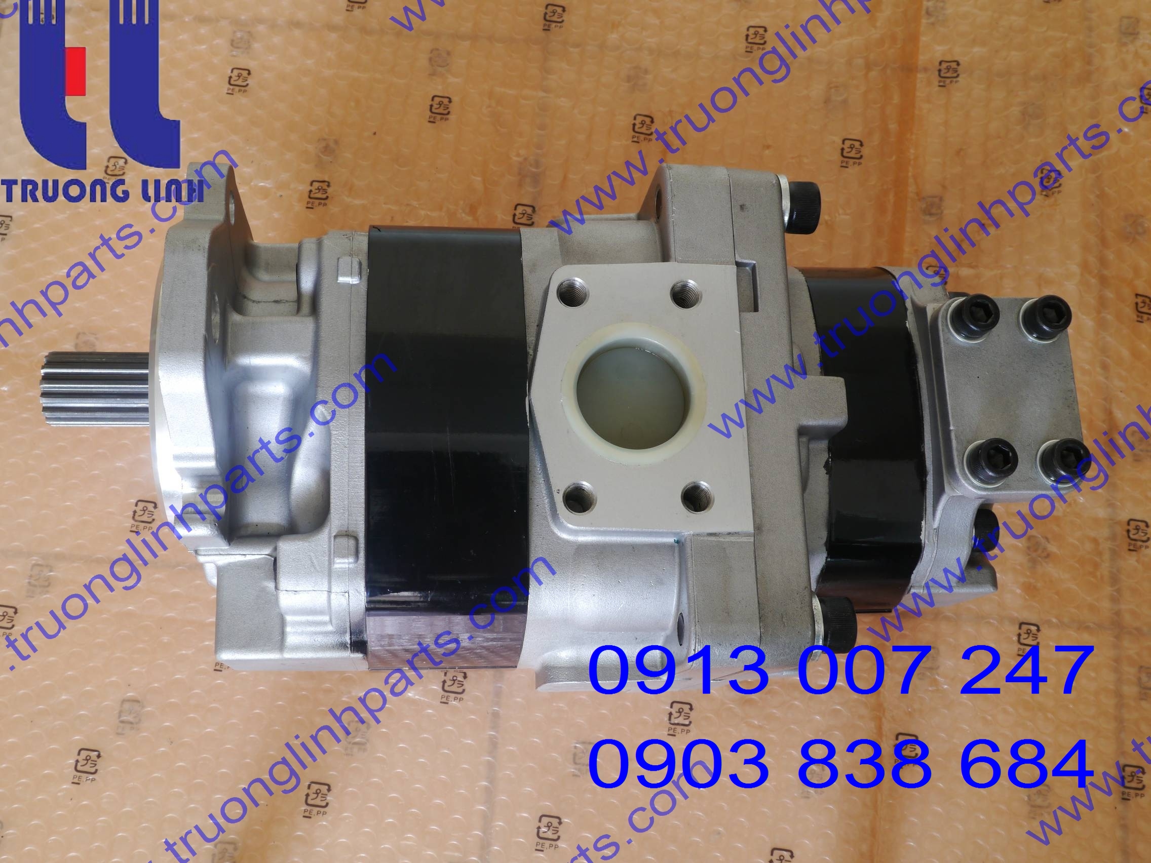 Xe Wheel Loader Kawasaki hydraulic pump Bánh Răng