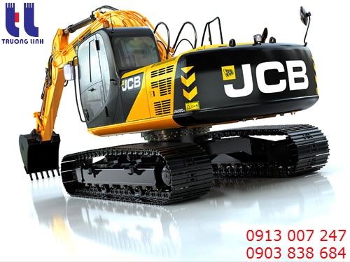 Máy xúc công trình của hãng JCB