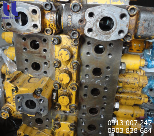 Cấu tạo ngăn kéo thủy lực trên các loại máy xúc (máy đào)