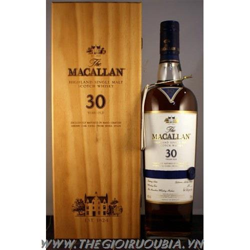 Rượu Macallan 30 năm