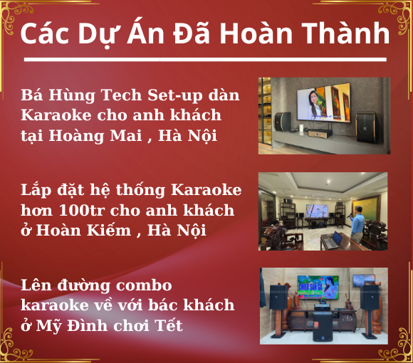 Các Dự Án Đã Hoàn Thành 