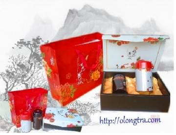 Qùa Tặng Trà Ô Long Phúc Lộc Trắng 400gram