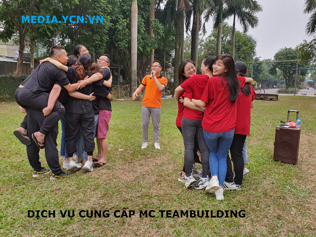 Cung cấp MC Teambuilding cho chương trình của chi nhánh Shinhan Mỹ Đình