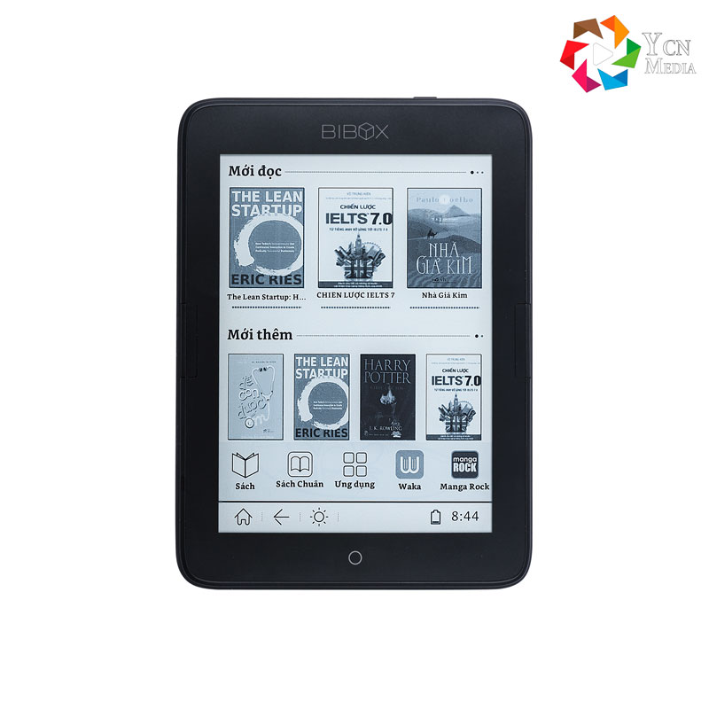 chụp ảnh sản phẩm máy đọc sách