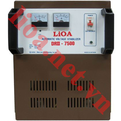 ổn áp lioa 7,5kva drii