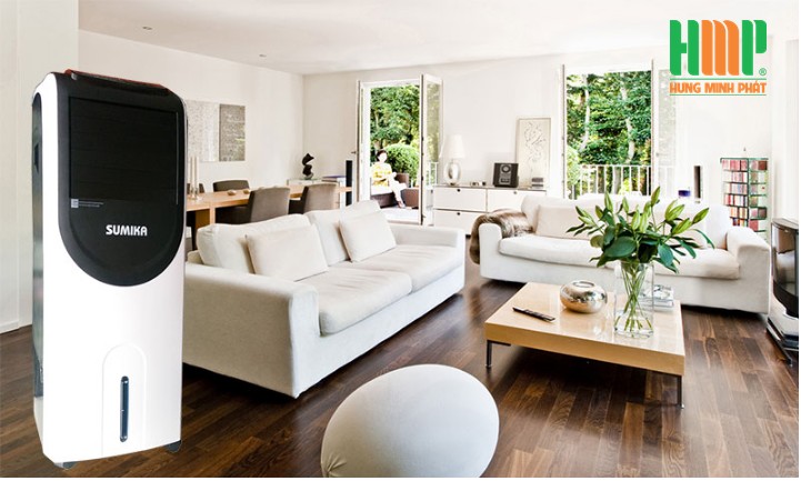 Sử dụng Máy làm mát không khí Sumika SM 1500 trong phòng khách