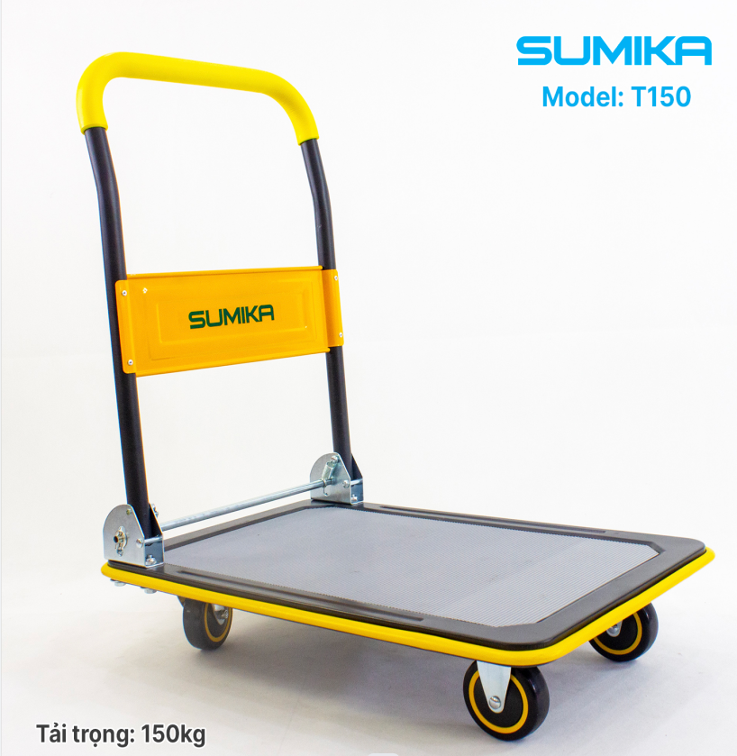 Xe đẩy hàng sàn thép Sumika T150