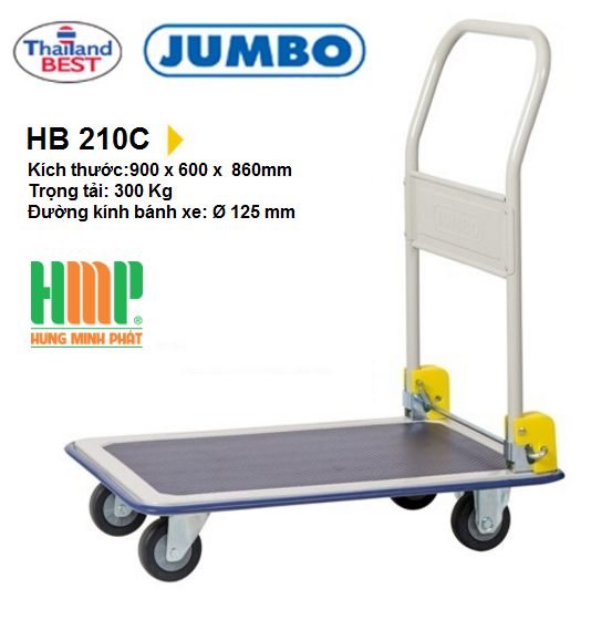 Xe đẩy hàng Jumbo HB-210C