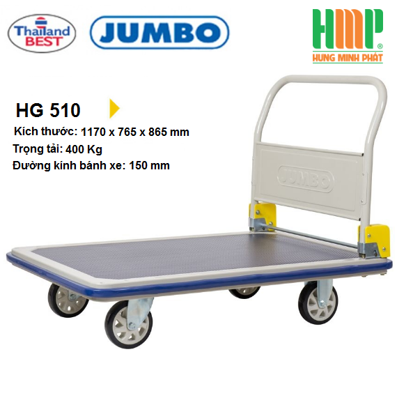 Xe đẩy hàng Jumbo HG-510C