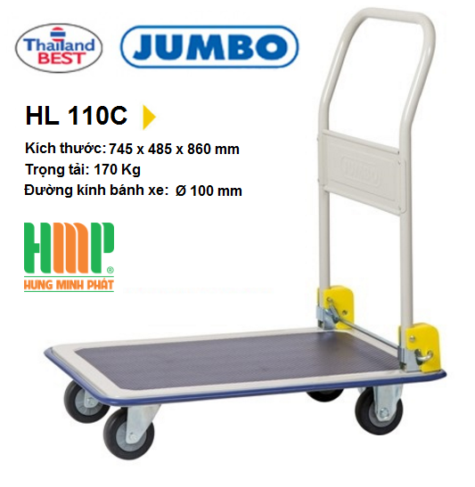 Xe đẩy hàng Jumbo HL-110C