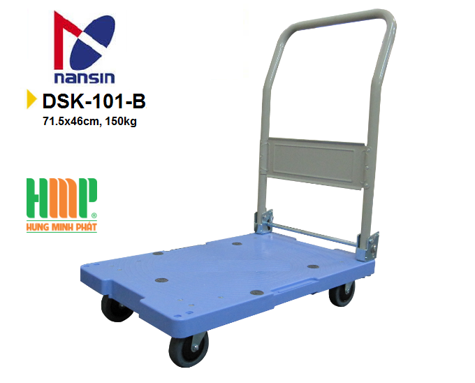 Xe đẩy hàng sàn nhựa Nansin DSK-101B