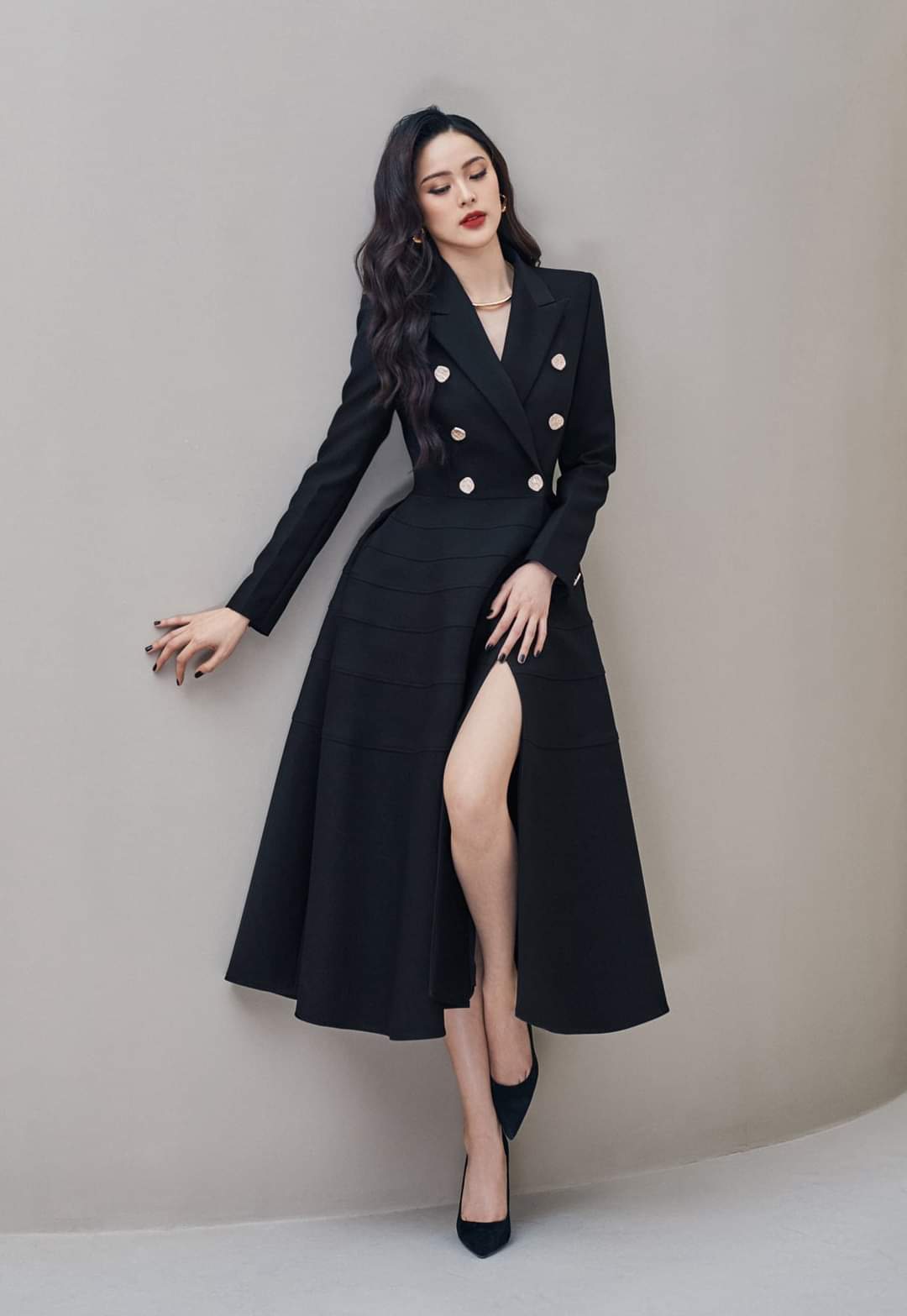 2921-dam-xoe-co-vest-tay-dai-cong-so-xe-ta-phoi-nut