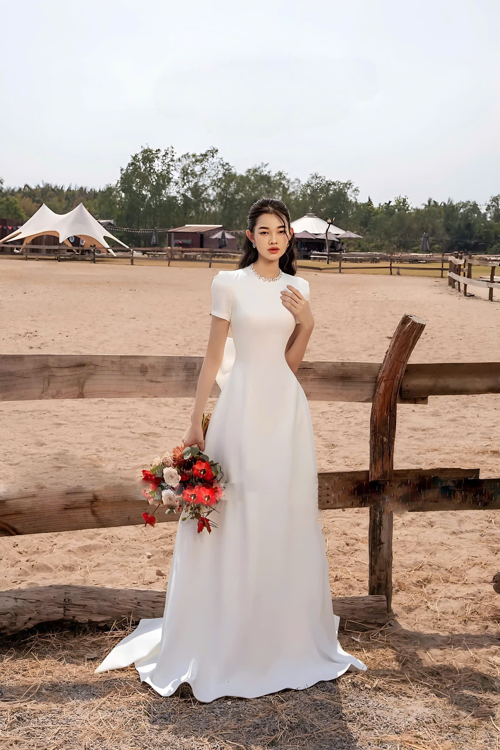 Bí quyết chọn váy cưới đi bàn: Vừa đẹp, vừa sang, lại cực kỳ nhẹ nhàng