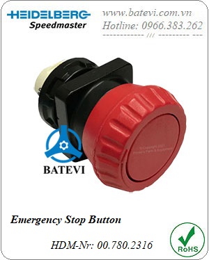 Emergency Stop Button 00.780.2316
