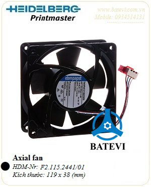 DC Axial fan F2.115.2441/01