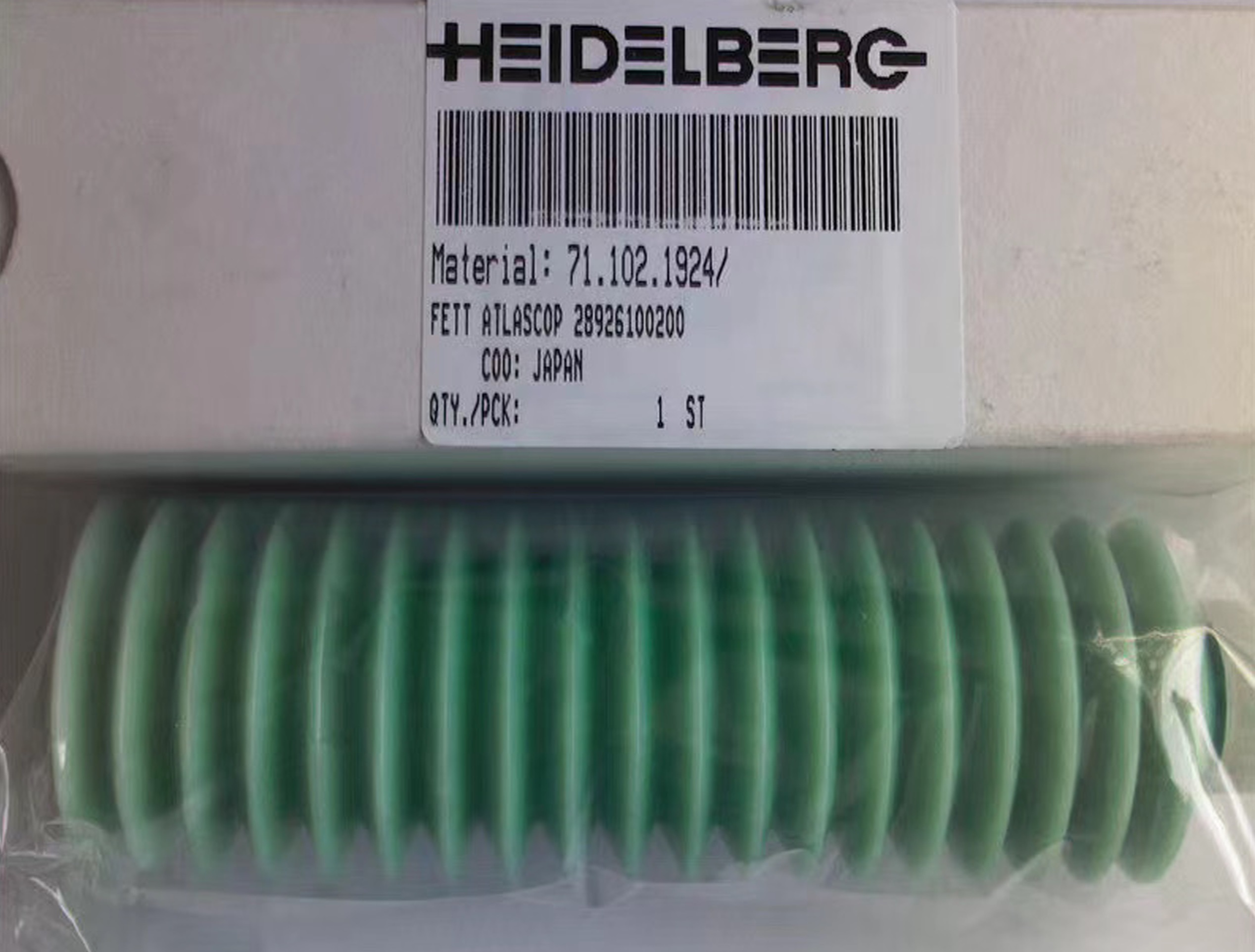 Grease Cartridge 71.102.1924