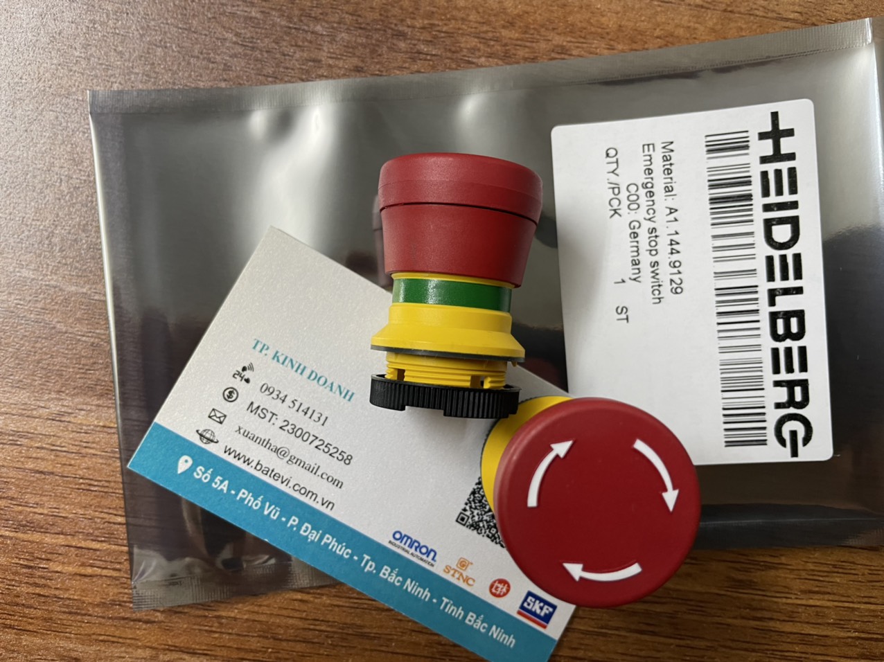 Emergency stop switch A1.144.9129