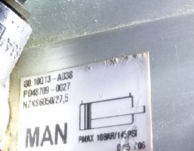 Pneumatic Cylinder 80.10Q13-A038