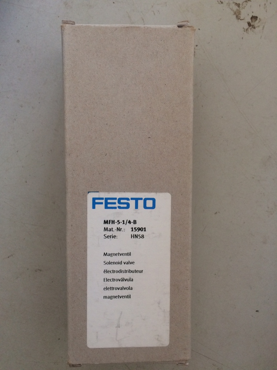 Van điện từ Festo MFH-5-1/4-B