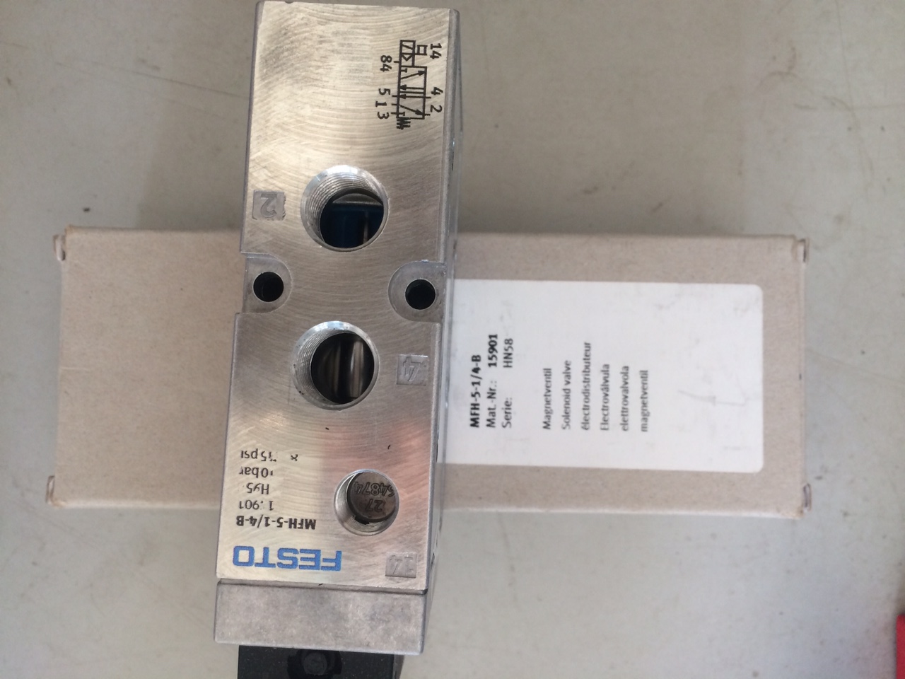 Van điện từ Festo MFH-5-1/4-B