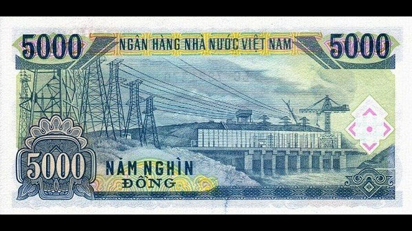 Các địa danh được in trên tiền Việt Nam.