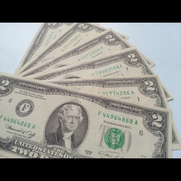 2 USD 1976 Seri 68, 86, 39, 79