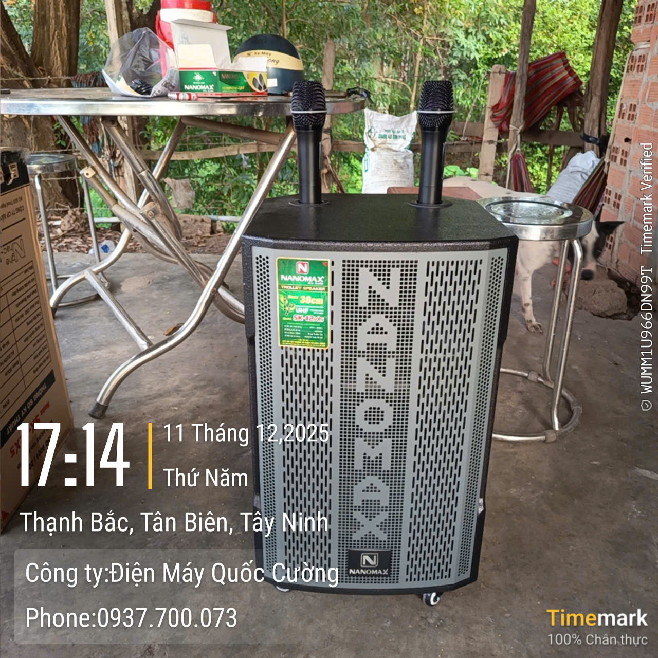 Loa Kéo Nanomax SK-12X5 Bass 30cm 400w