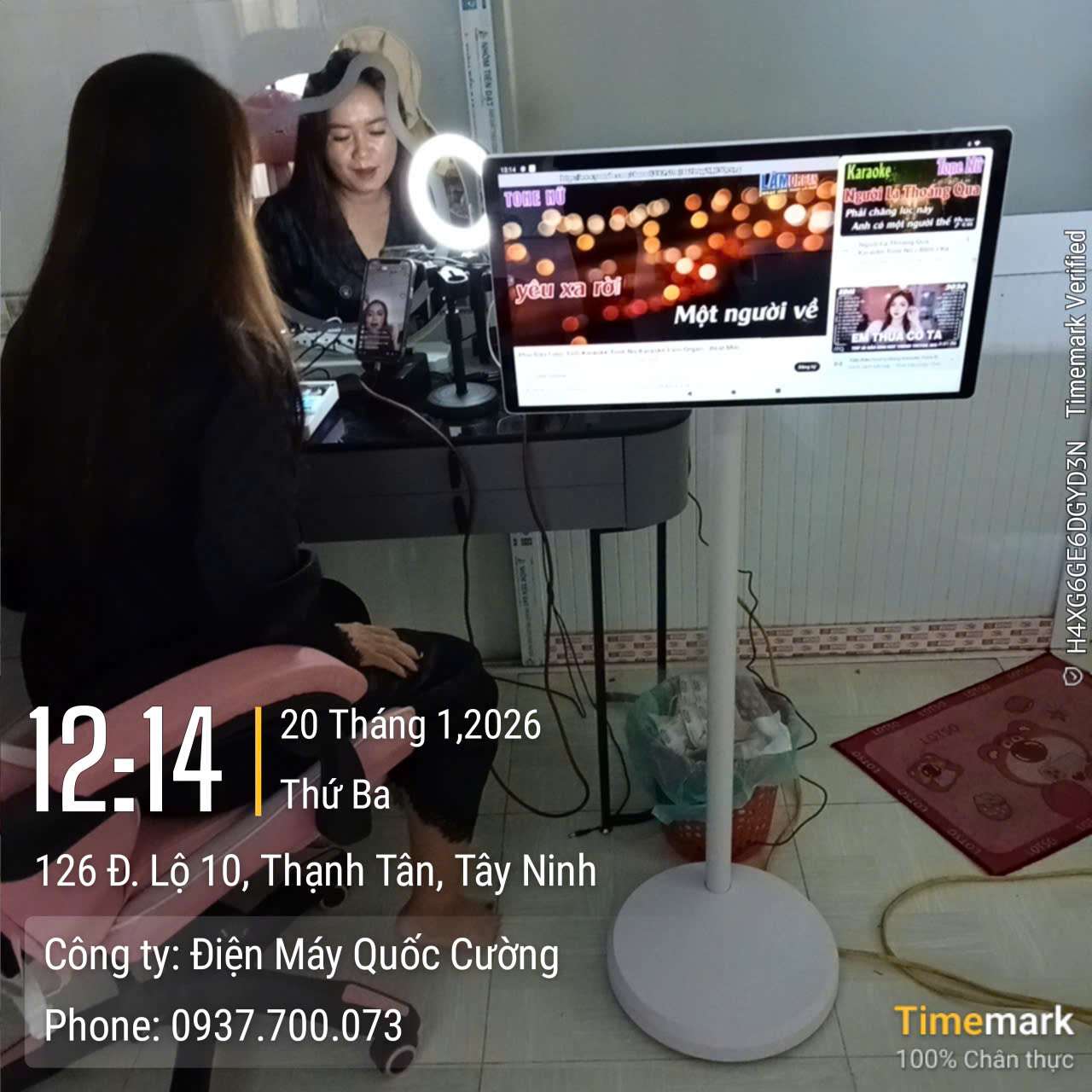 Màn hình di động cảm ứng Tomko GoWithMe có tích hợp camera P220-CB