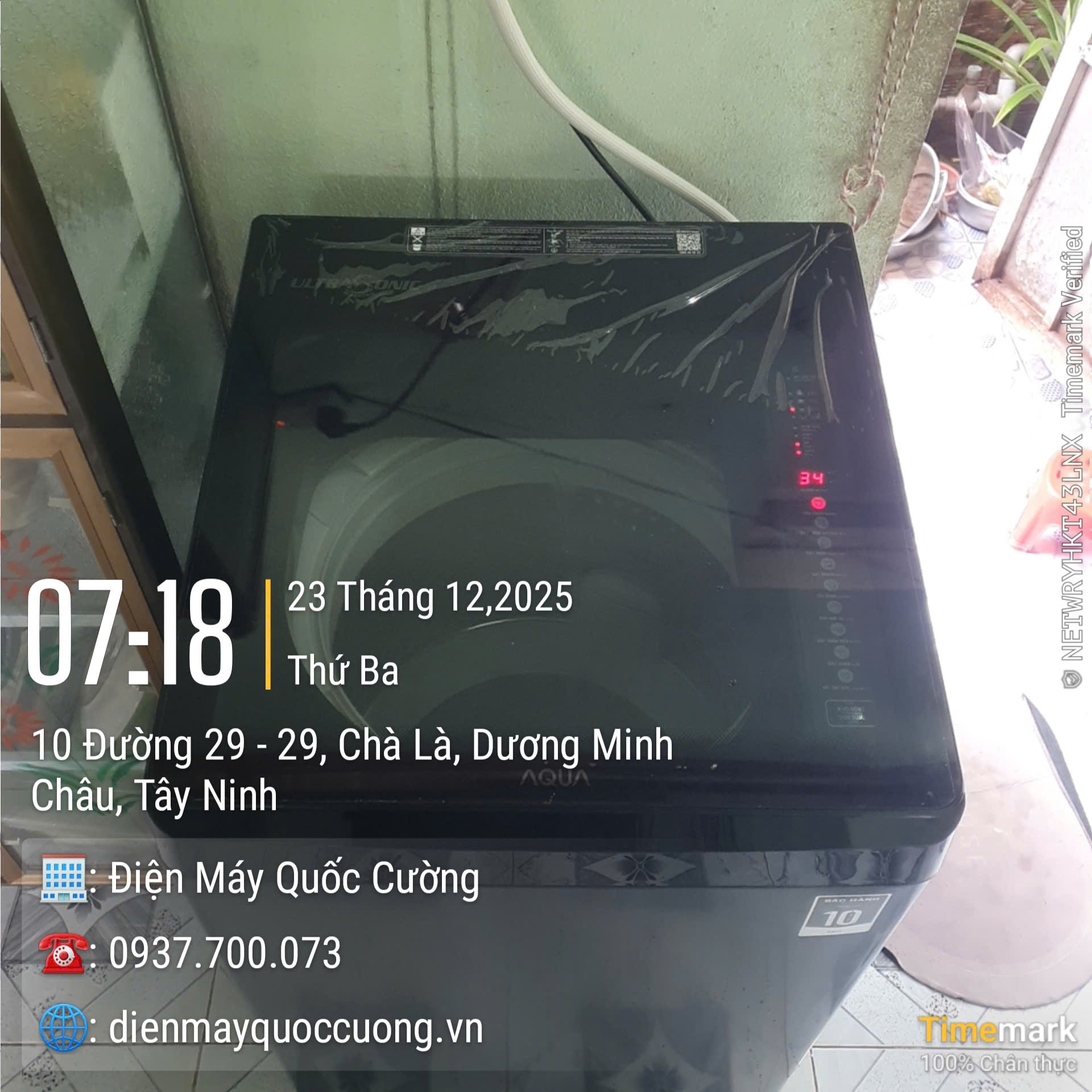 Máy Giặt Aqua 10 Kg AQW-U100FT